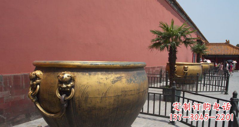 上海故宫铜雕缸:以古之美点亮家园