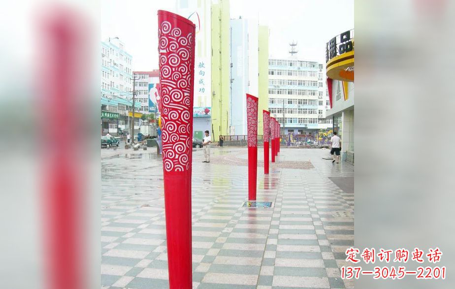 上海精致的不锈钢火炬雕塑