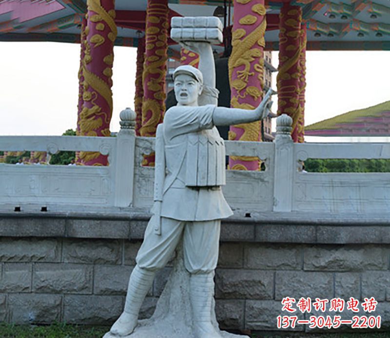 上海董存瑞石雕：一种传承精湛工艺的艺术品
