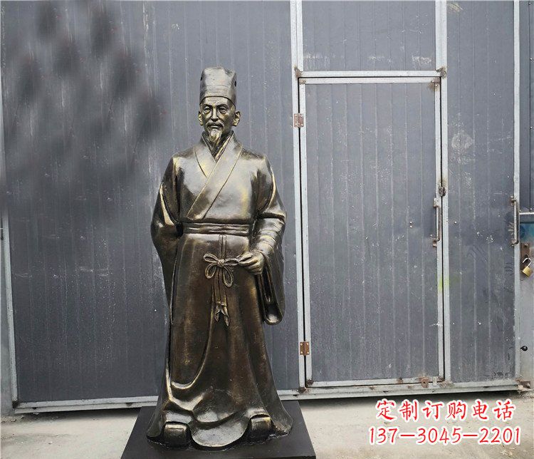 上海中领雕塑为您打造象征李时珍行医的雕塑