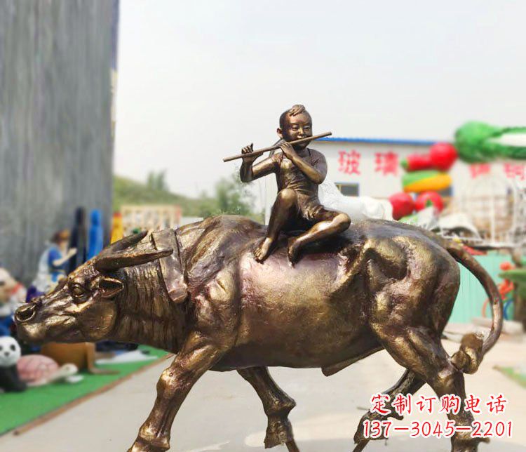 上海牧童铜雕：唤醒温暖的旅程