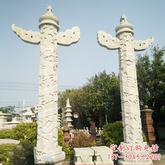 上海华表石雕塑，定制专属礼物