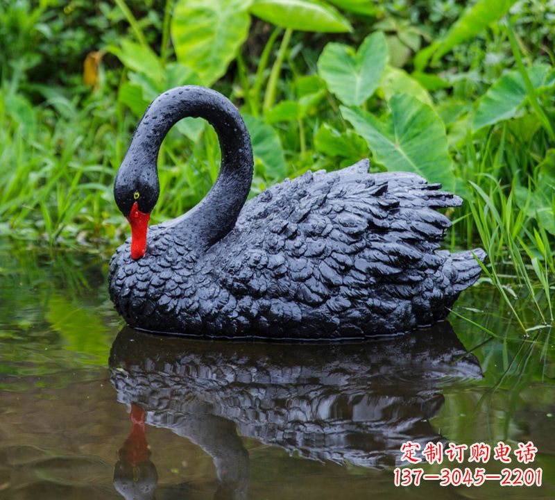 上海优美雕塑,精致天鹅雕塑