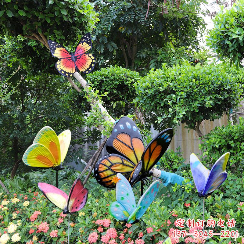 上海蝴蝶玻璃钢仿真雕塑