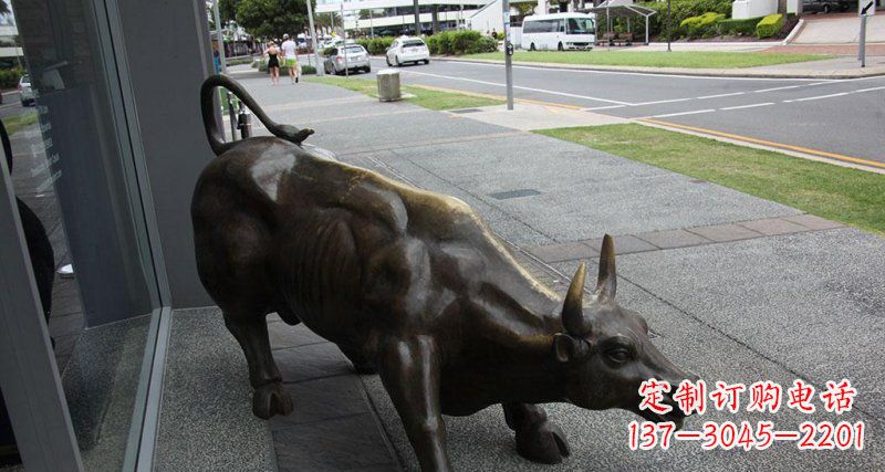 上海街边特色动物铜雕,精雕细琢,立体逼真