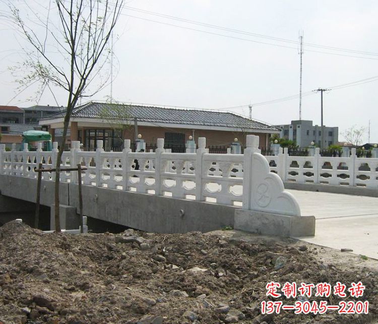 上海中领雕塑的精美大理石栏板雕塑