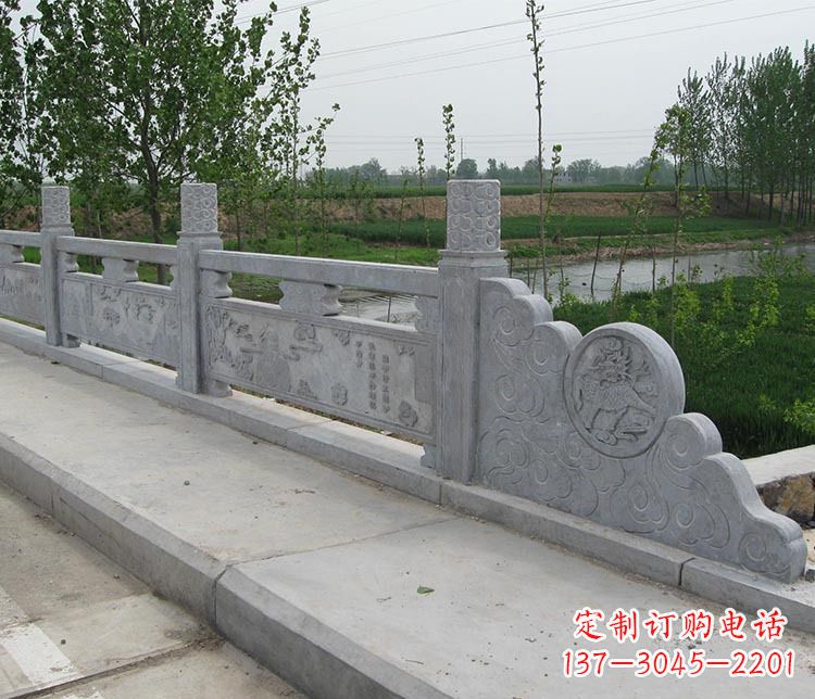 上海中领雕塑-展示景区石栏板雕塑