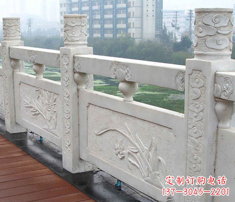 上海精巧雕刻,优质大理石栏板石雕