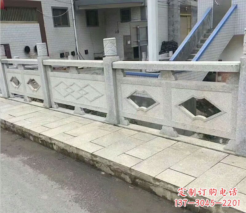 上海景区大理石栏板石雕_2
