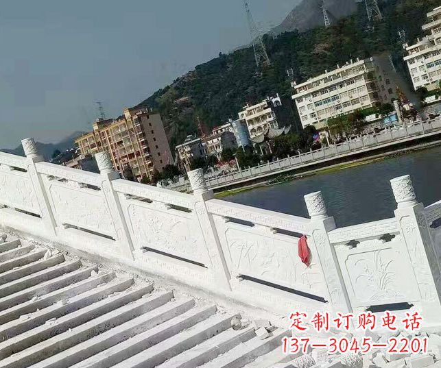 上海山东汉白玉栏板石雕