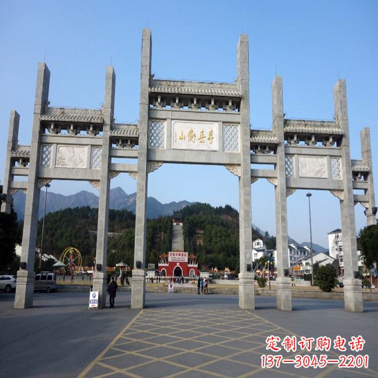 上海牌坊石雕塑——精美、耐久、特色