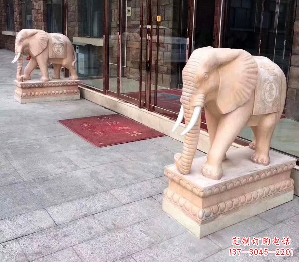上海中领雕塑--精美大象雕塑