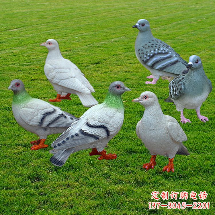上海兰州和平鸽雕塑