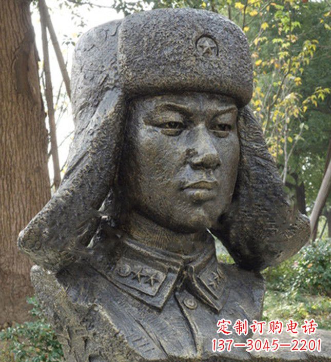 上海精致雕刻,肃穆崇尚——雷锋铜雕塑
