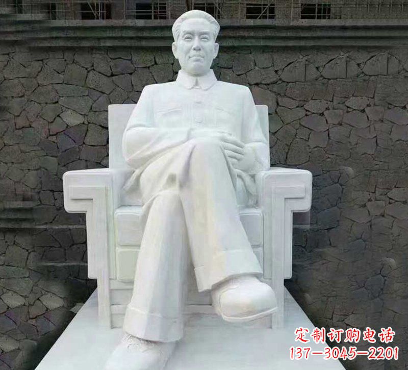 上海刘少奇伟人坐像石雕