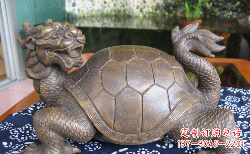 上海龙龟古代神兽铜雕