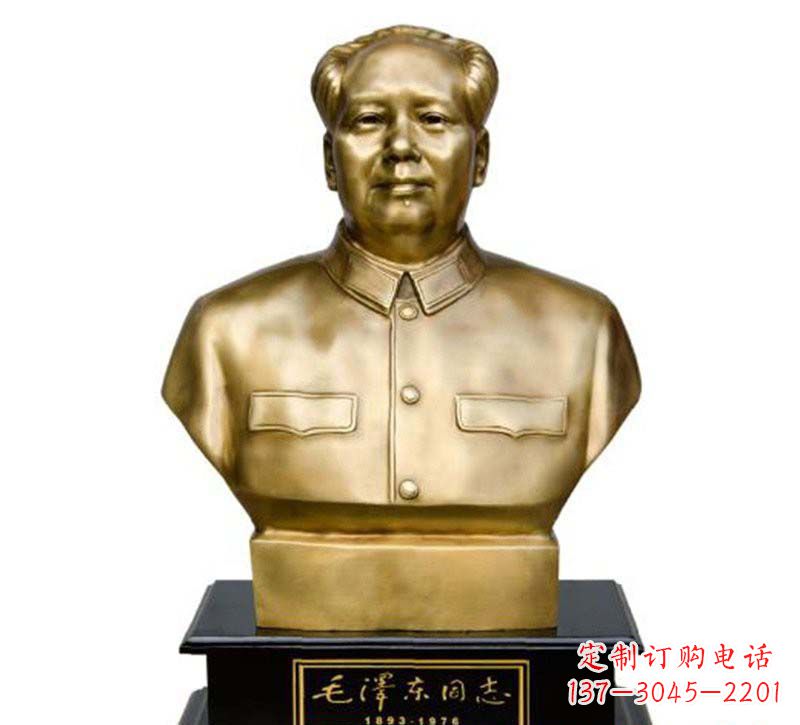 上海毛泽东头像铜雕,让您近距离感受伟人的气质