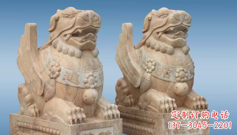 上海中领雕塑:传承古老传统,精心雕琢貔貅石雕