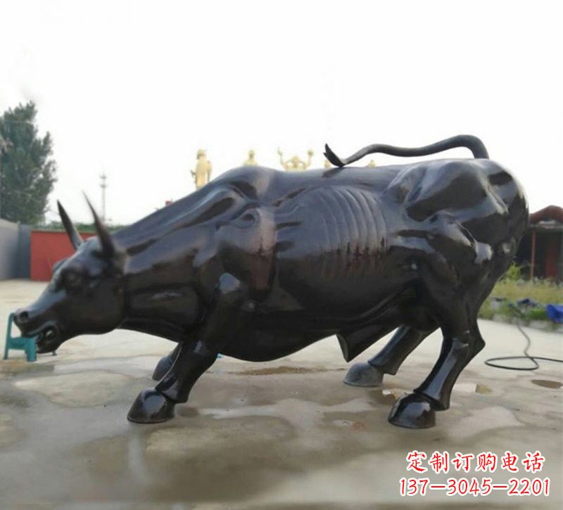 上海定制牛铜雕塑,品质卓越!