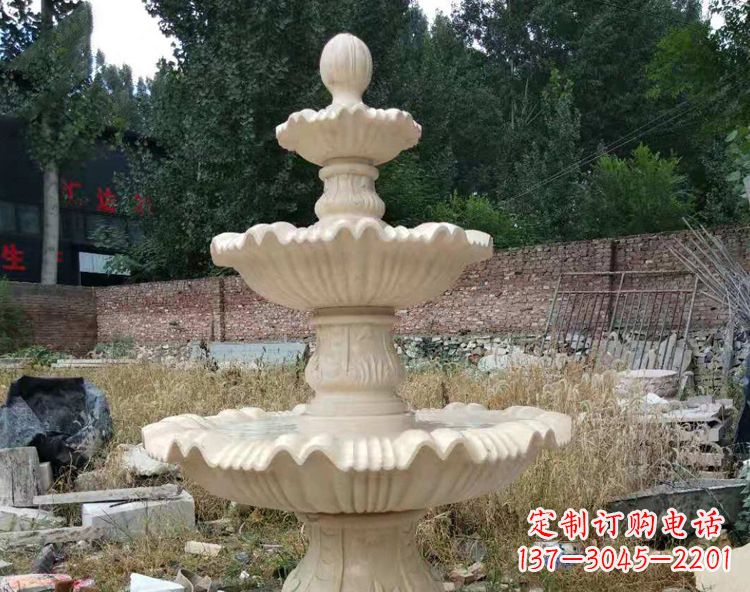 上海喷泉别墅石雕