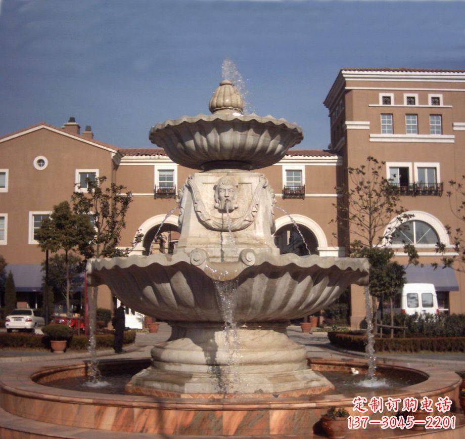 上海喷泉石雕