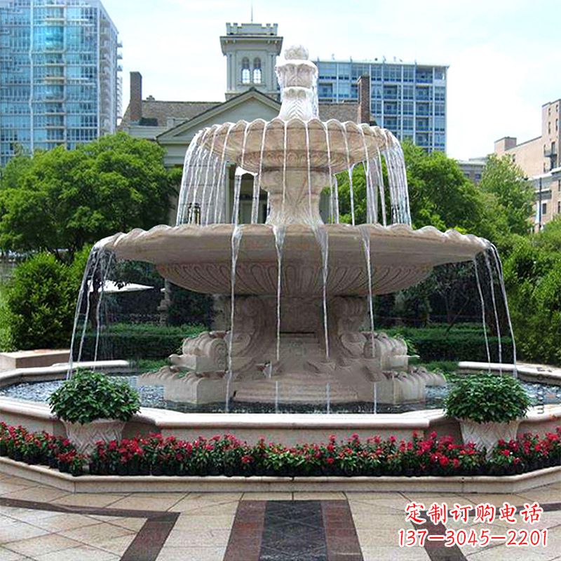 上海优质喷泉石雕,造就美好风水