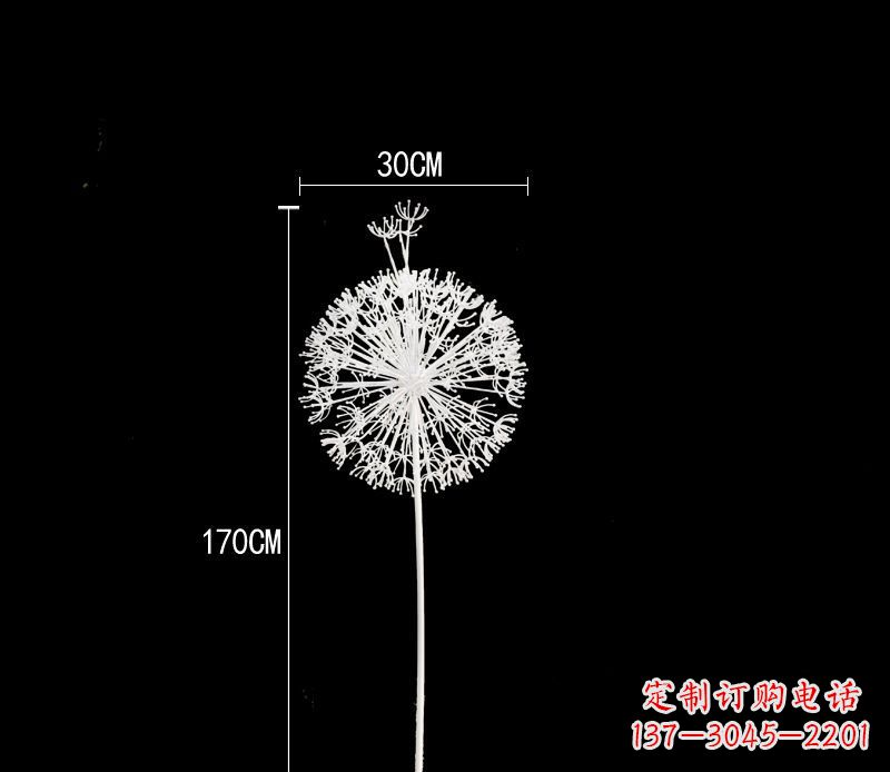 上海美观耐用的不锈钢蒲公英雕塑