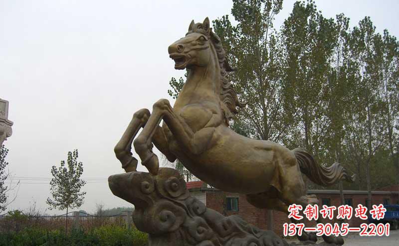 上海领雕塑专业设计制作高端精美的马铜雕,装饰…
