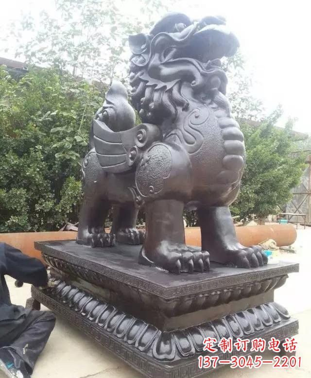 上海打造传统艺术象征——精美貔貅雕塑