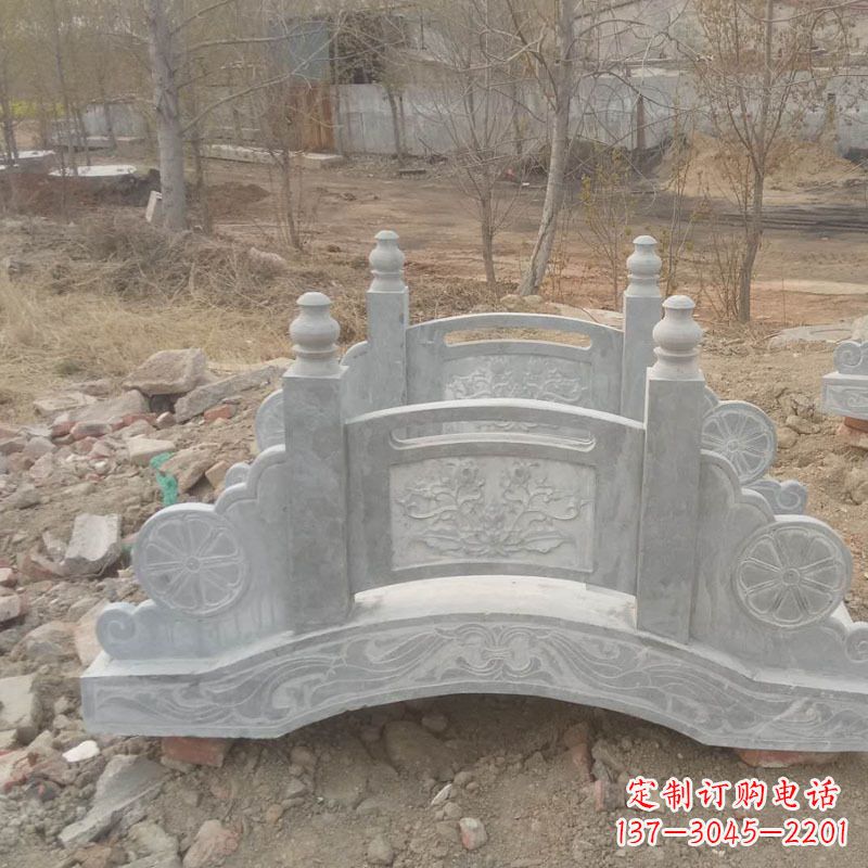 上海特色青石仿古石桥雕塑