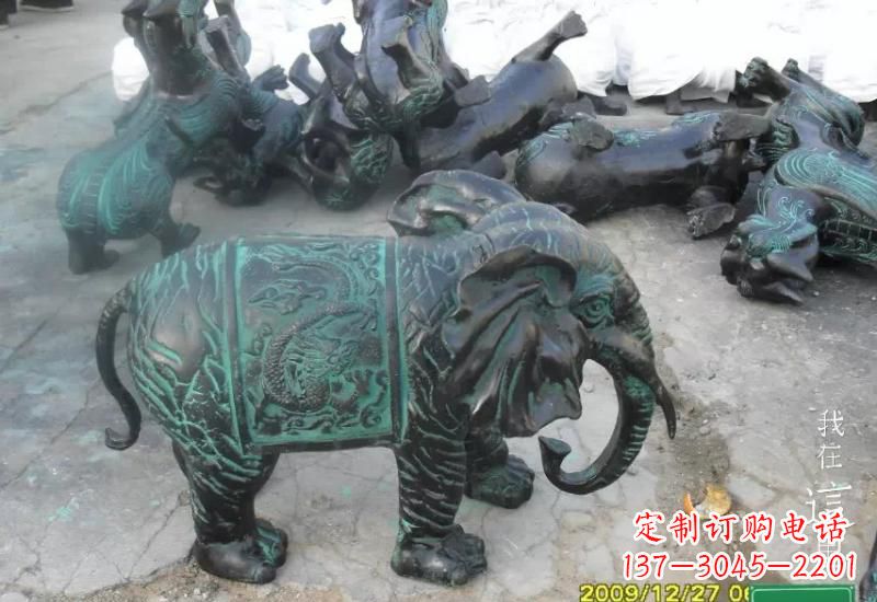上海青铜大象雕塑