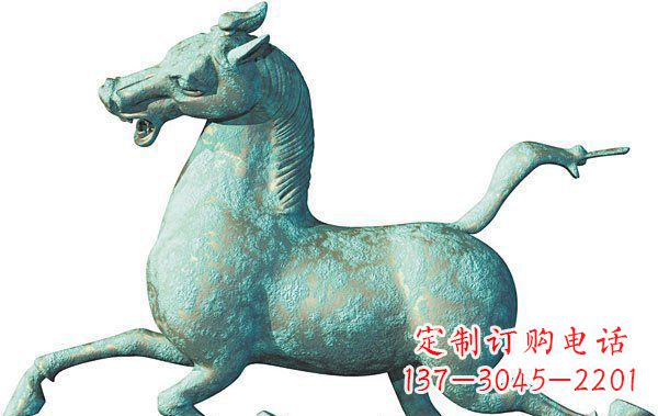 上海青铜马踏飞燕雕塑 (2)