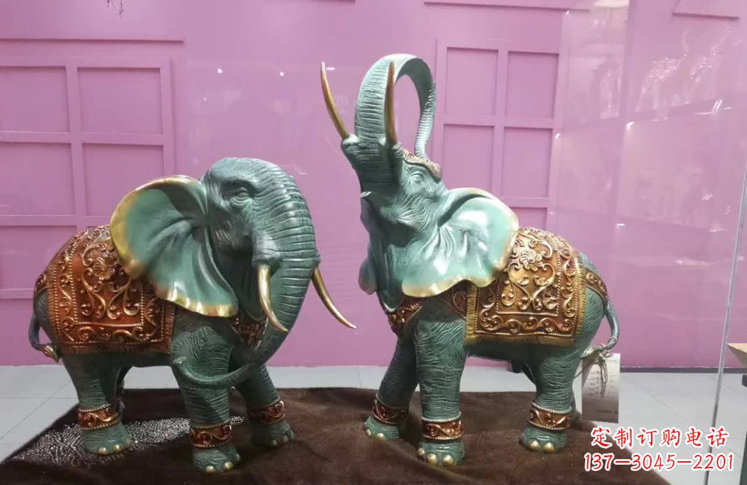 上海打造自己专属的青铜小象雕塑