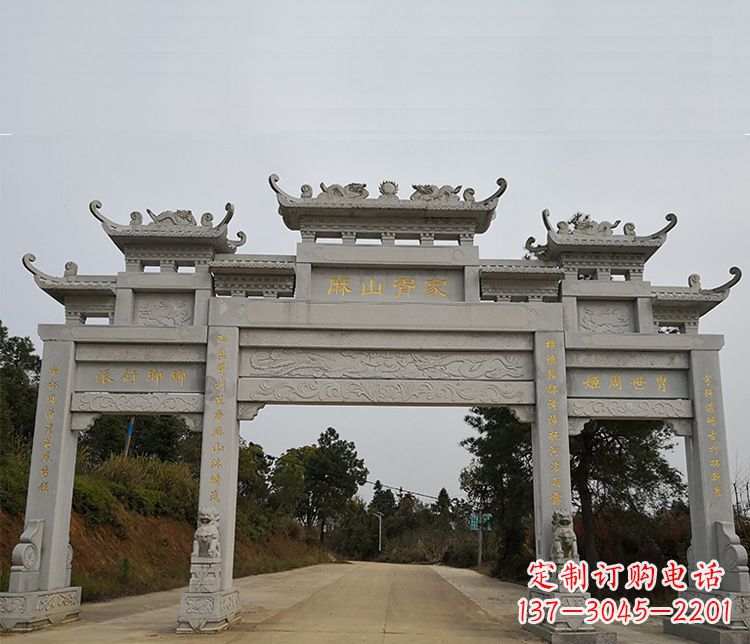 上海牌坊石雕—精美且经久不衰的传统艺术品