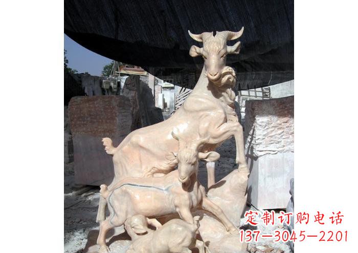 上海三阳开泰公园独特动物石雕