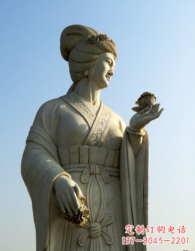 上海中领雕塑推出的古典美人雕塑,是一个古典美…