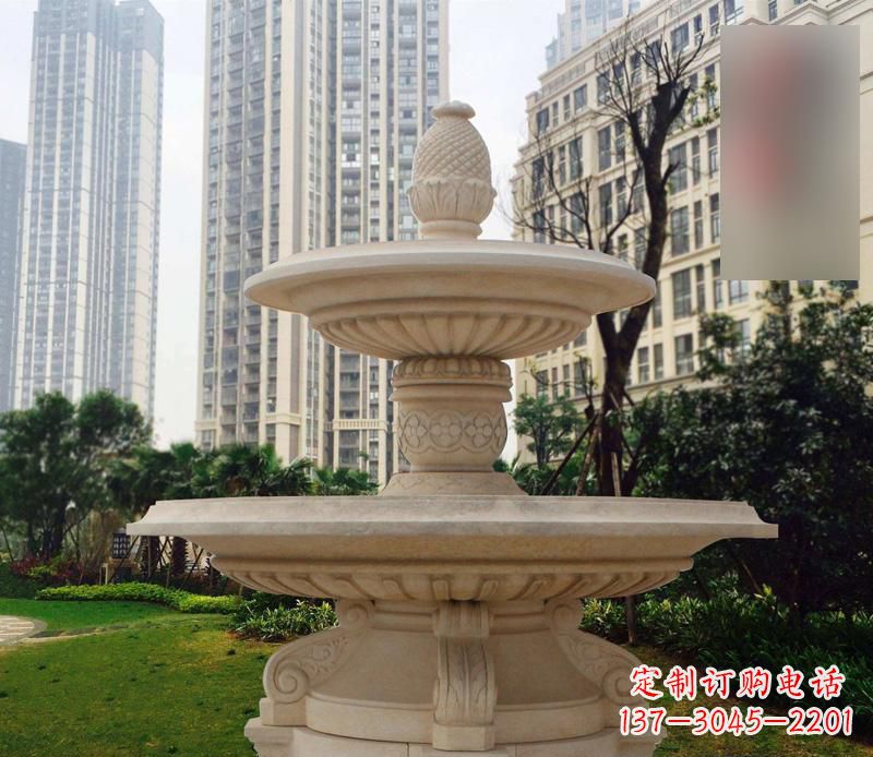 上海专业定制石雕喷泉雕塑