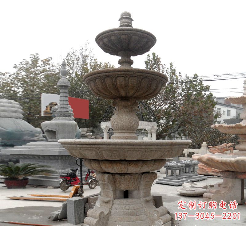 上海钵式喷泉雕塑,精美装饰您的家园