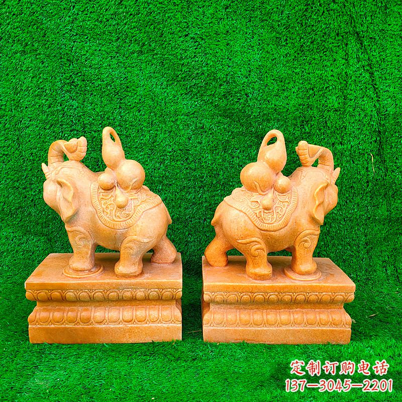 上海精美大象雕塑,点缀美好家园