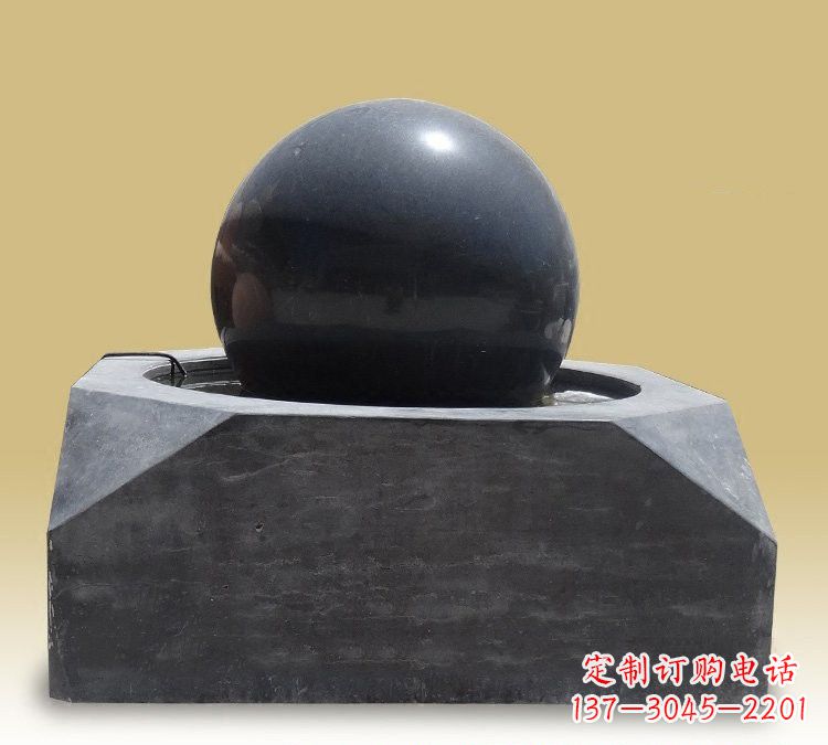 上海追求卓越的风水球雕塑