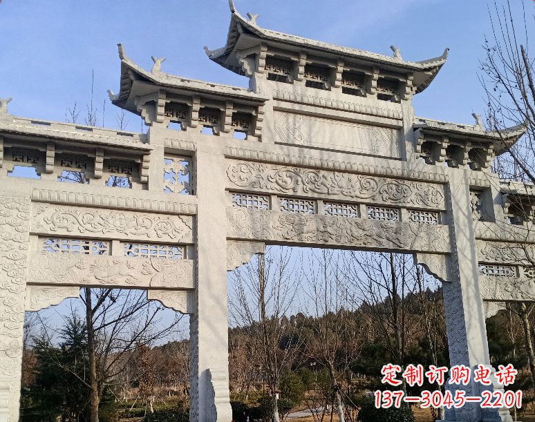 上海石雕乡村牌坊
