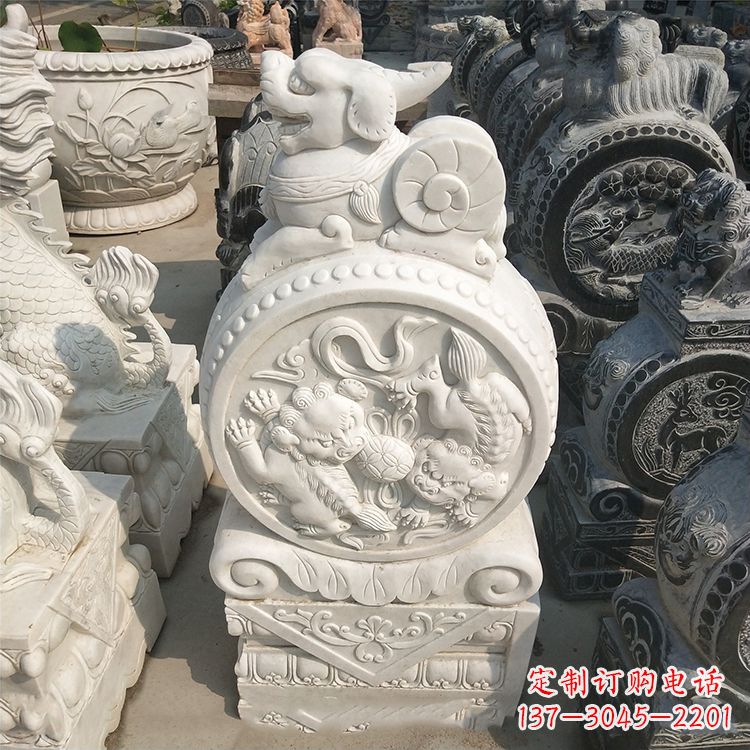 上海石门墩石雕