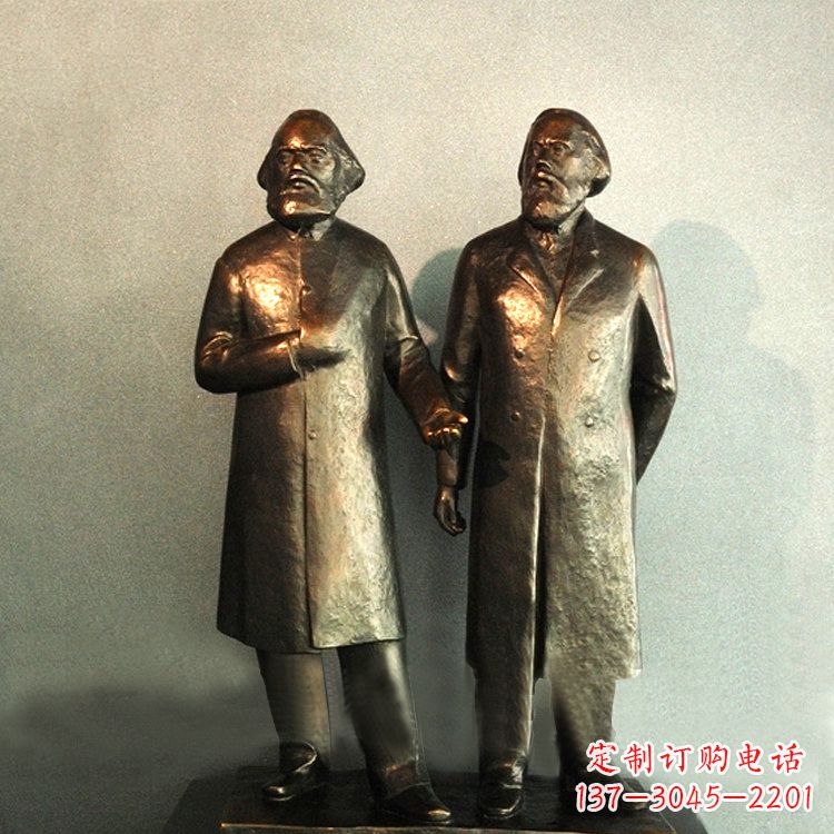上海世纪伟人马克思和恩格斯雕塑