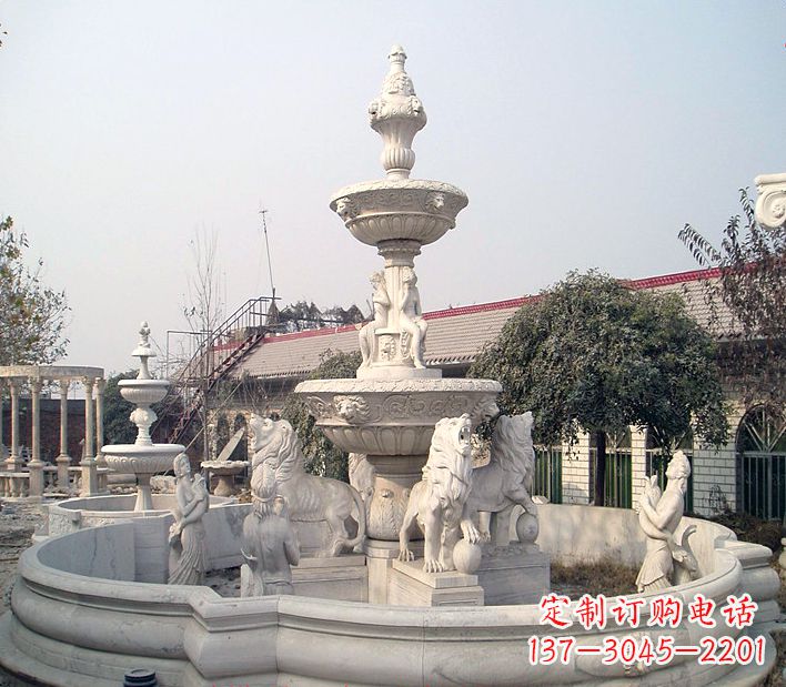 上海水钵喷泉雕塑