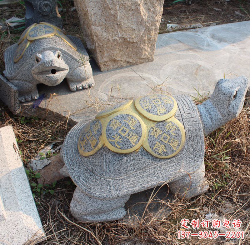 上海水池乌龟石雕