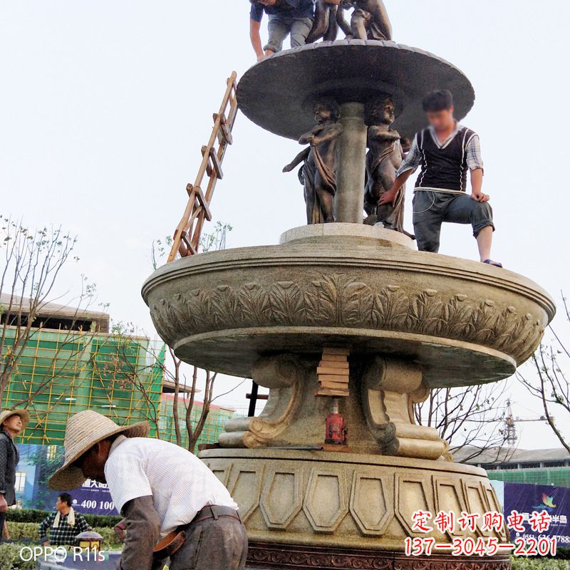 上海水头石雕喷泉