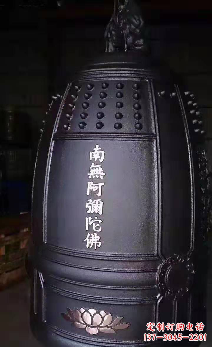 上海寺庙铜钟雕塑户外景观雕塑