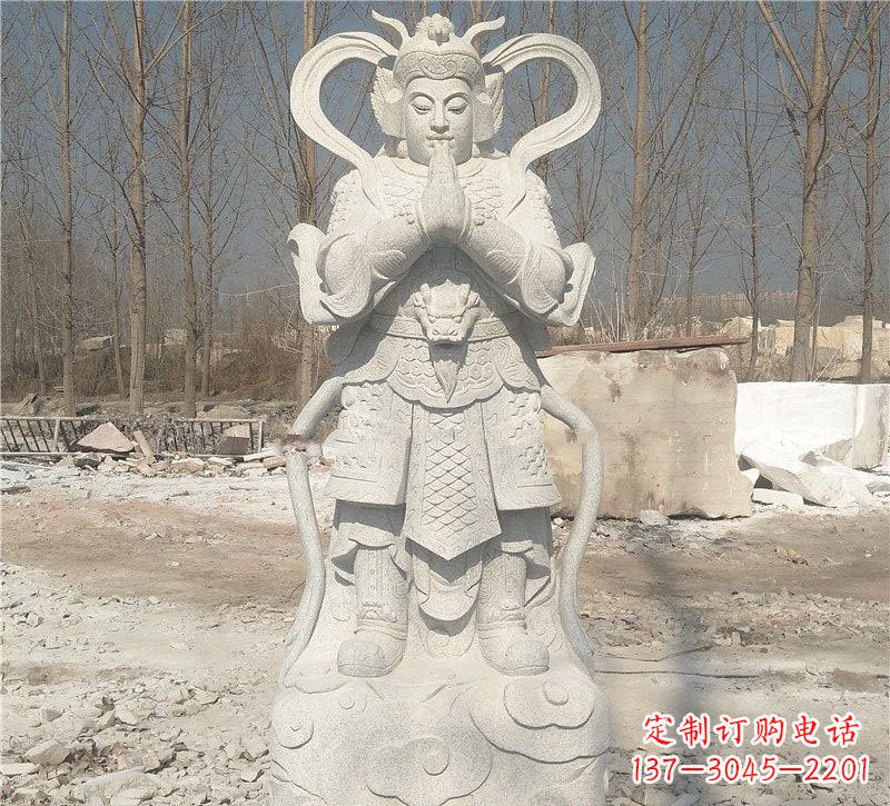 上海寺庙韦陀菩萨雕塑