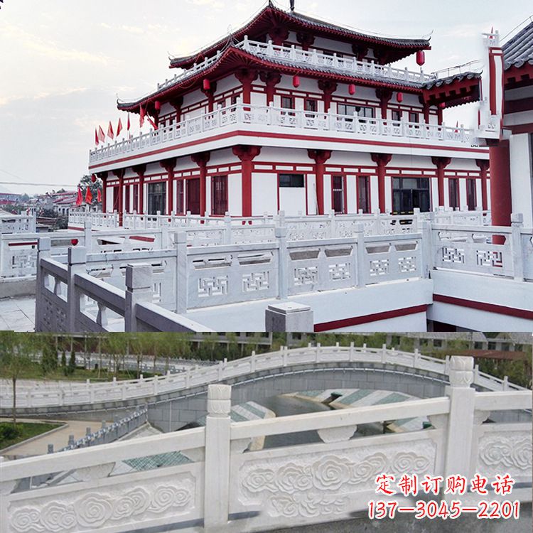 上海寺院石栏板