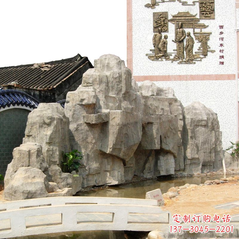 上海塑石假山雕塑